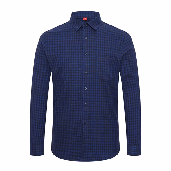 Custom 100% Cotton Men&prime;s Dress Shirt Long Sleeve Casual Formal Business Shirts